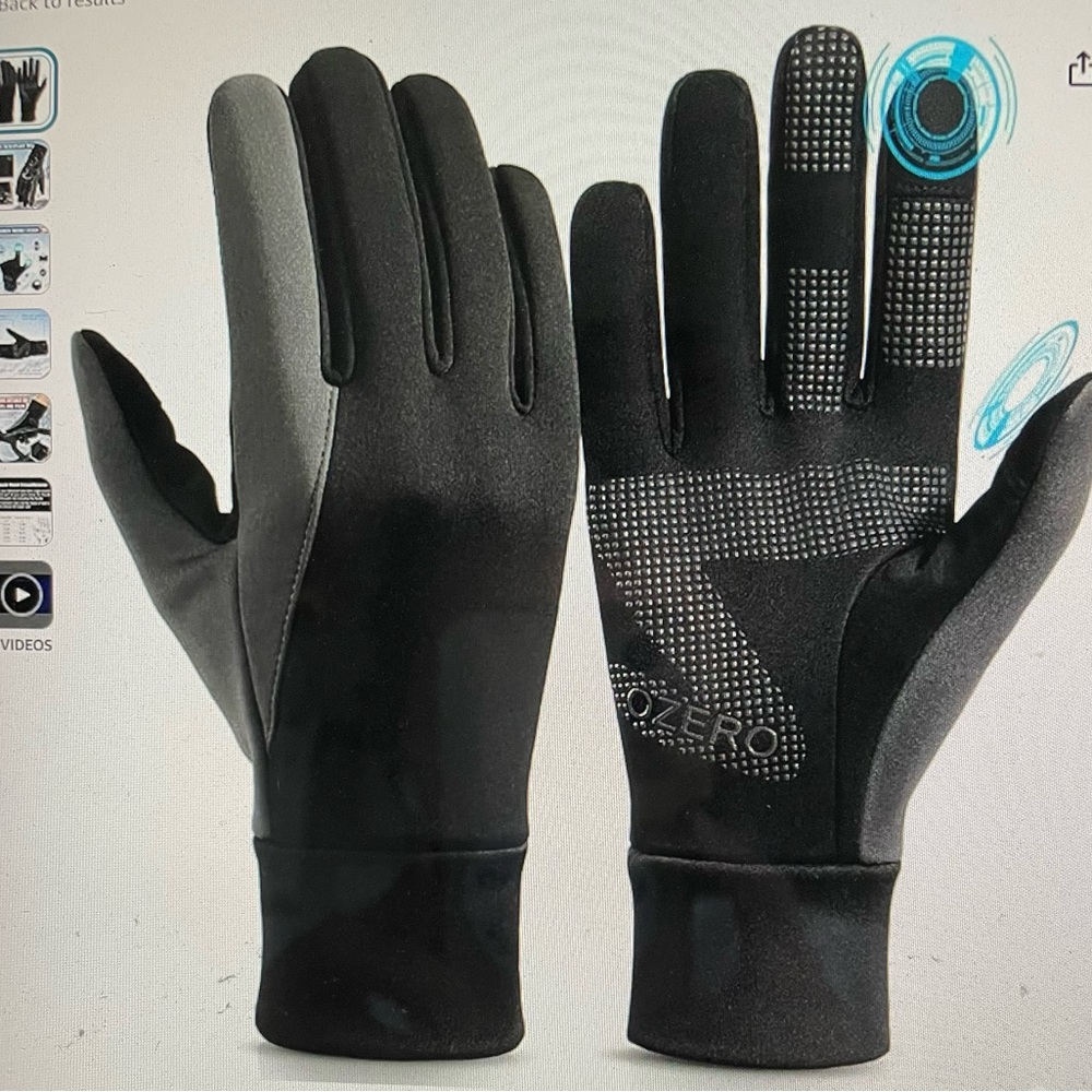 New & Original OZERO Winter Touchscreen Gloves for Men